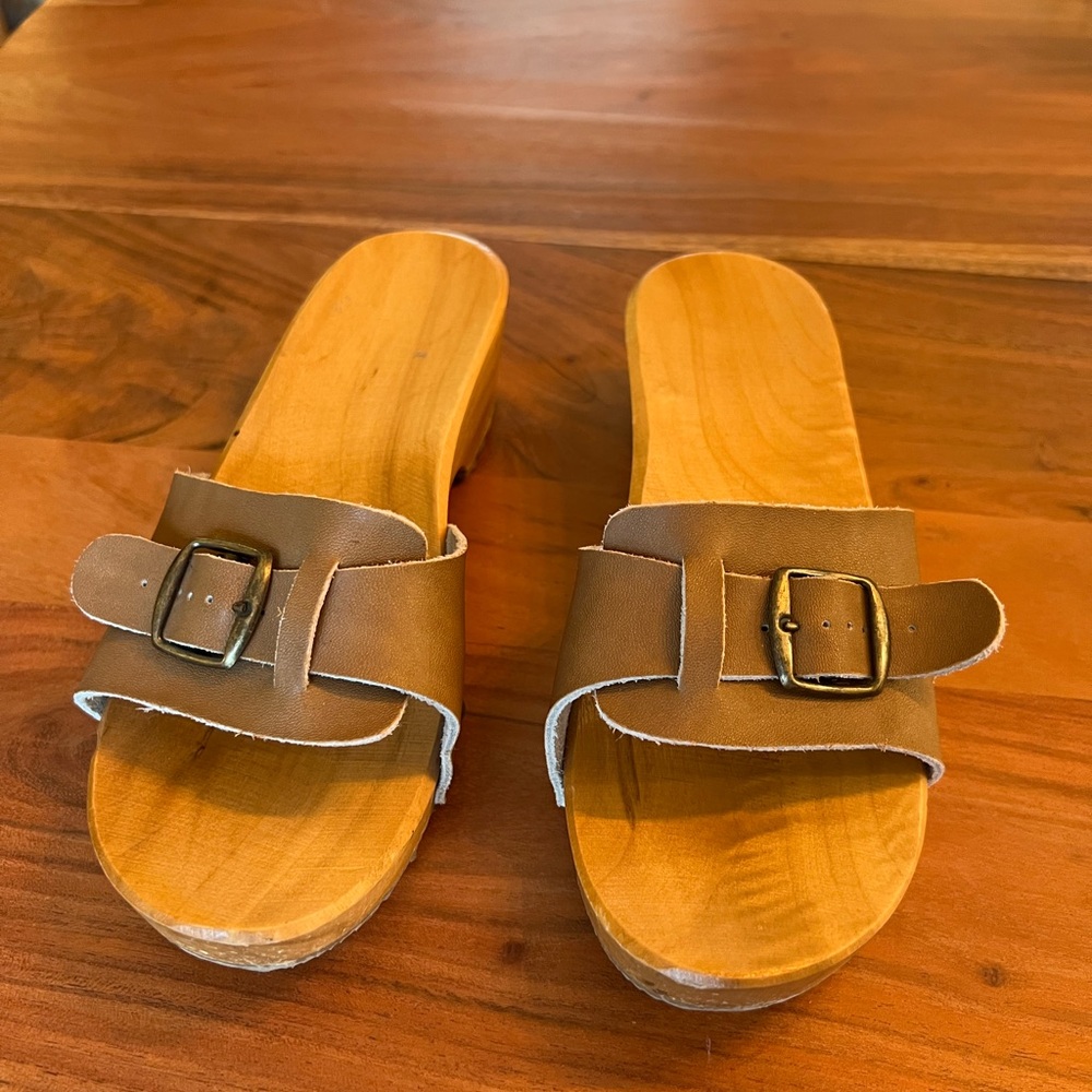 Swedish Clog slip ons